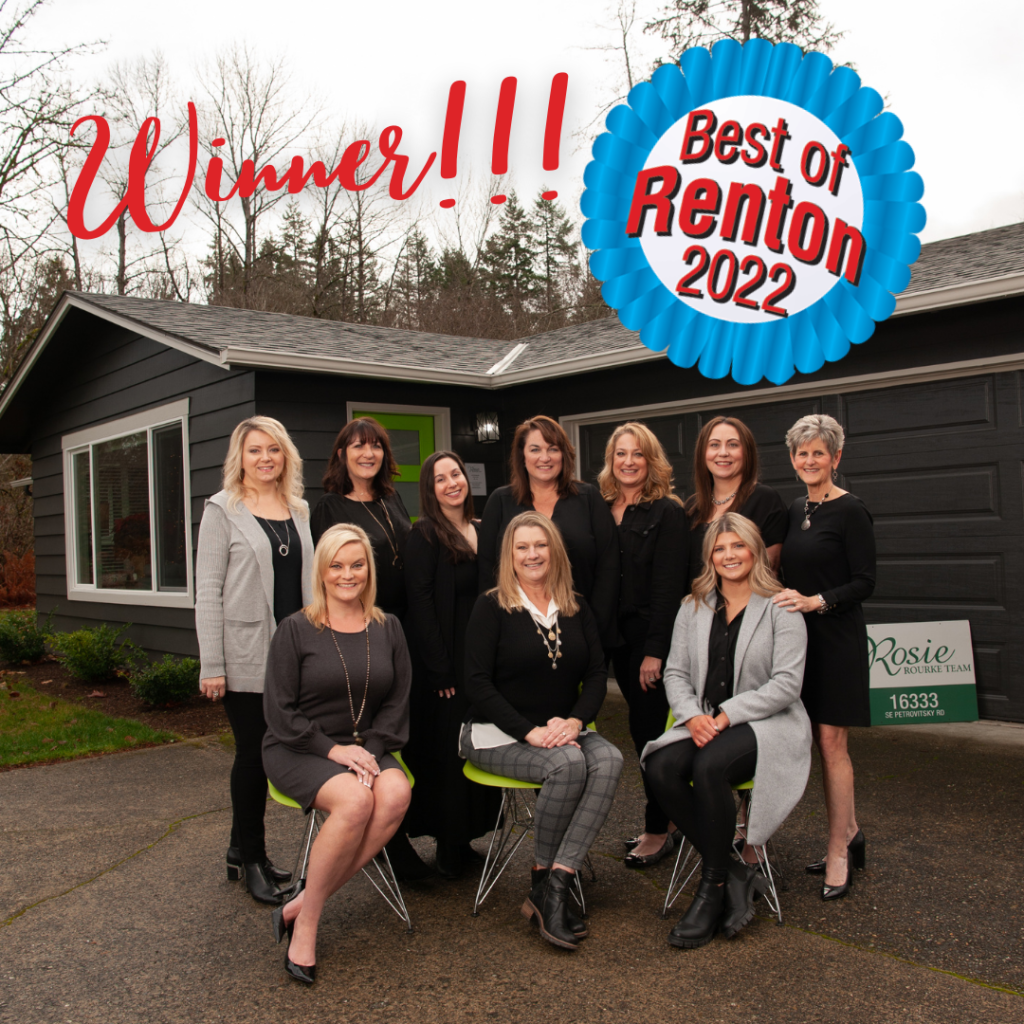 Winner!!! (1) best realtor in renton