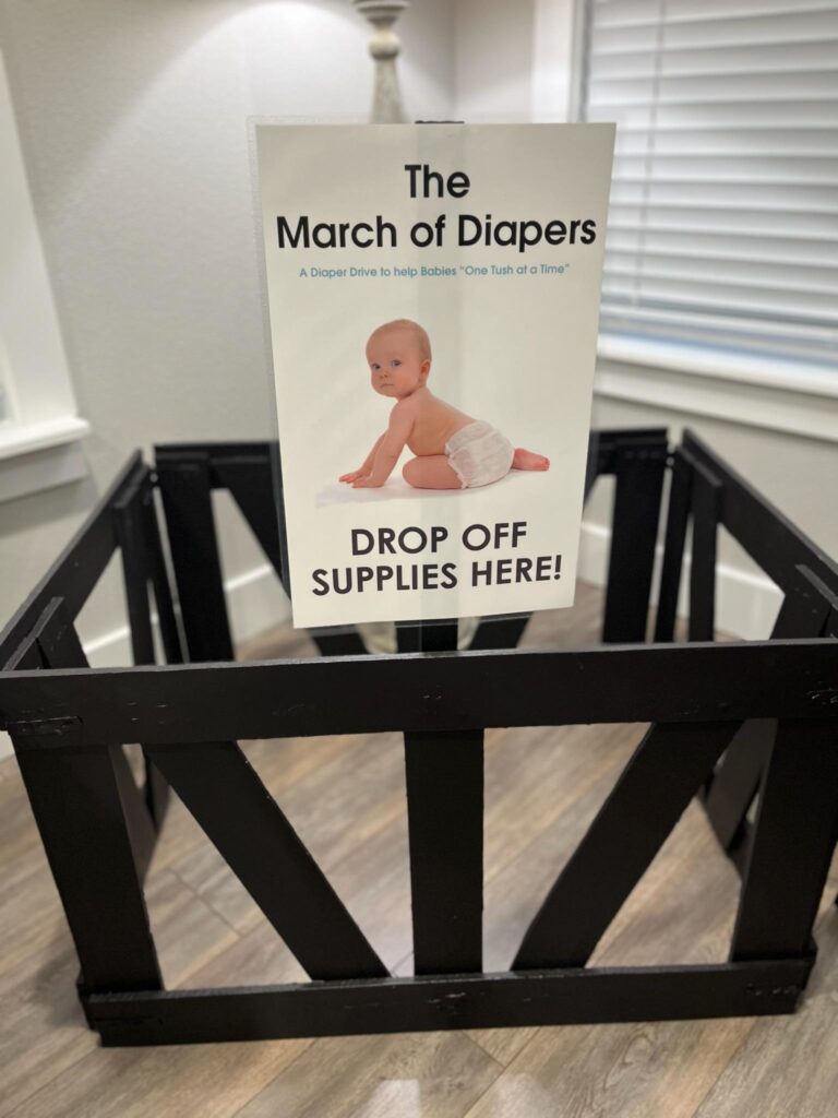 real estate agent diaper drive drop off location