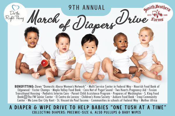 rosie rourke march diaper drive