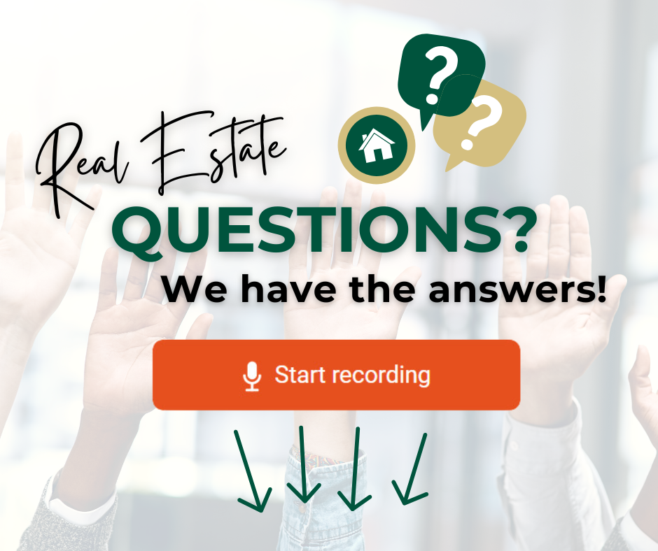 real estate questions answered